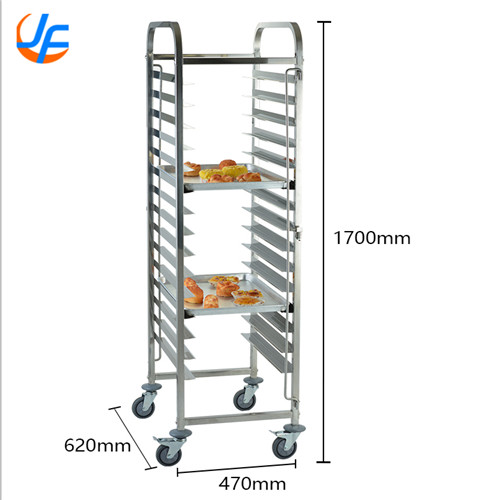 RK Bakeware Κίνα 800*600 διπλό φούρνων ράφι 3 φούρνων δίσκων ψησίματος ραφιών ανοξείδωτο ανοξείδωτο περιστροφικό