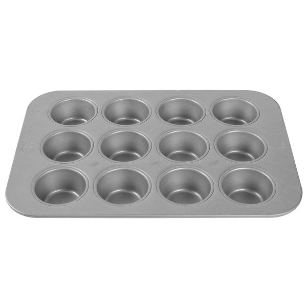 RK Bakeware Κίνα-12 Muffin διαμερισμάτων Fluted 1.5mm τηγάνι ψησίματος βερνίκωσε τον επαργυλωμένο χάλυβα 2
