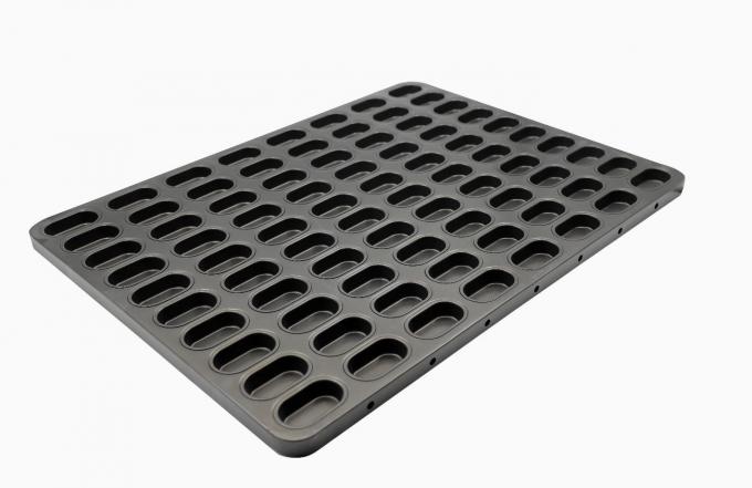 RK Bakeware Κίνα 64 αντικολλητικός δίσκος 3 φραγμών πρόχειρων φαγητών δίσκων φραγμών ζελατίνας κοιλοτήτων