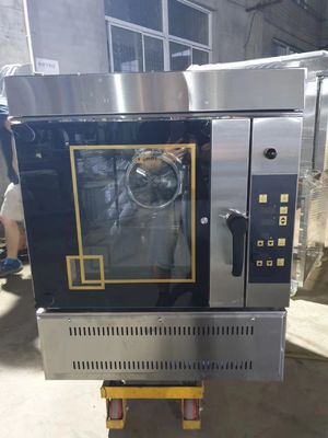 Yasur πέντε εμπορικός φούρνος 40X60cm μεταφοράς αερίου δίσκων για τη γρήγορη ταχύτητα θέρμανσης χρήσης ψησίματος ψωμιού και ζύμης