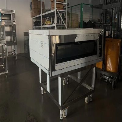 Ευρωπαϊκός φούρνος γεφυρών 4 δίσκων ηλεκτρικός ενιαίος για τους δίσκους 40X60cm