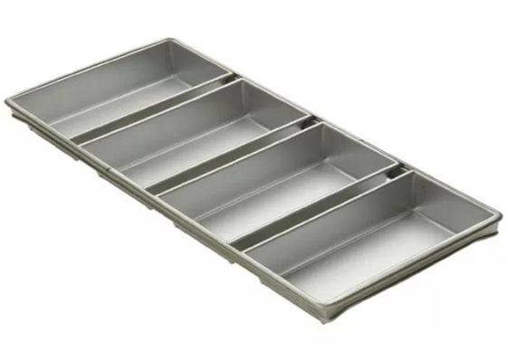 Foodservice NSF εμπορικά 9» Pullman λουρί τηγάνι/4 φραντζολών 5-5/8 από το σύνολο τηγανιών ψωμιού 3-1/8-ίντσας