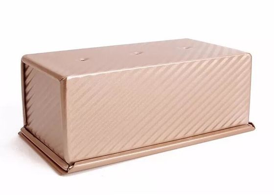 Foodservice NSF χρυσός αντικολλητικός αργιλίου φραντζολών ζαρωμένος τηγάνια κασσίτερος ψωμιού φραντζολών παν
