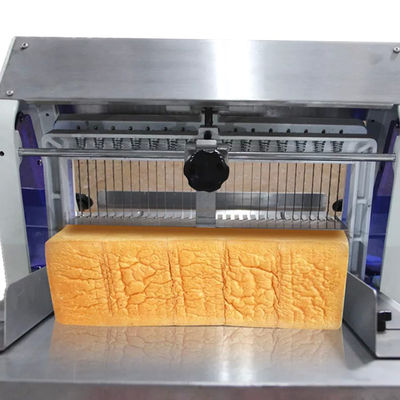 180w Slicer ψωμιού επιτραπέζιων κορυφών τροφή βαρύτητας μηχανών 12mm τεμαχίζοντας εξοπλισμός ψωμιού