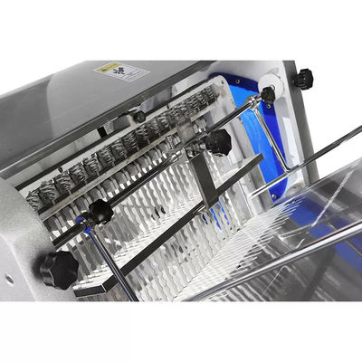 180w Slicer ψωμιού επιτραπέζιων κορυφών τροφή βαρύτητας μηχανών 12mm τεμαχίζοντας εξοπλισμός ψωμιού