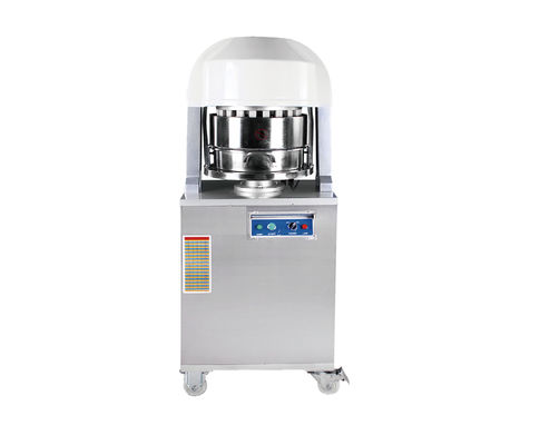 36 απλή λειτουργία κουλουριών 0.2kw μηχανών 30-100g Rounder διαιρετών ζύμης αρτοποιείων μερών με τα ανοξείδωτα τηγάνια ζύμης