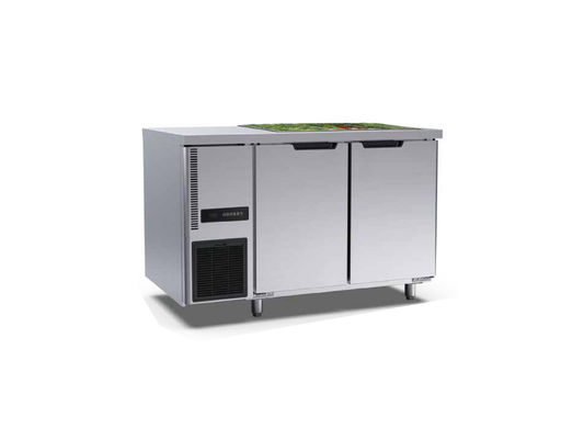 3 εμπορικός όρθιος ψυκτήρας 1800×700×800mm πορτών ανοξείδωτο για το ξενοδοχείο αρτοποιείων