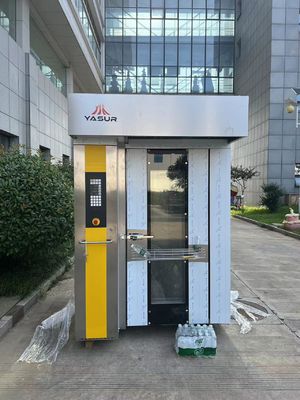 Διπλός φούρνος αρτοποιείων ραφιών 36 δίσκων 46X72cm κέικ και πίτσα ψωμιού