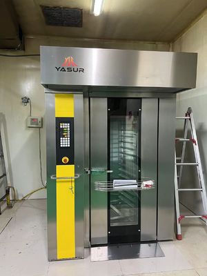 Ύφος 36 δίσκοι 40X60cm Miwe εμπορικός περιστροφικός φούρνος για την πίτσα κέικ ψωμιού ψησίματος