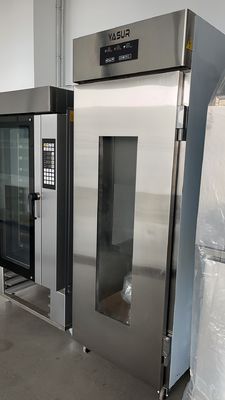 Το Yasur 36 δίσκοι φθάνει στο γραφείο 40x60cm επιβραδυντών ψωμιού τύπων στο ενιαίο γραφείο δίσκων 220V 2KW