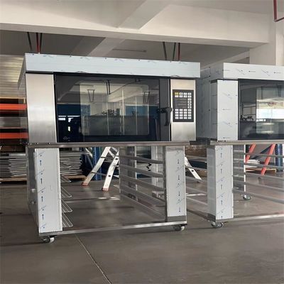 Yasur πέντε συμβατικός φούρνος 40X60cm μεταφοράς δίσκων δανικοί ψωμί Croissant και φούρνος ζύμης