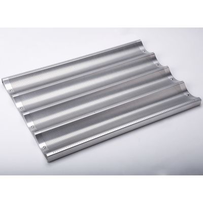 Foodservice NSF 5 βερνικωμένο φραντζόλα αργιλίου Baguette ψησίματος τηγάνι ψωμιού δίσκων γαλλικό
