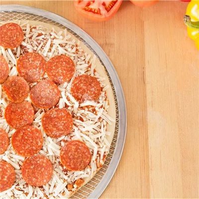 Foodservice NSF 1mm παν δίσκος πιτσών πλέγματος αργιλίου σχαρών σχαρών ανοξείδωτου