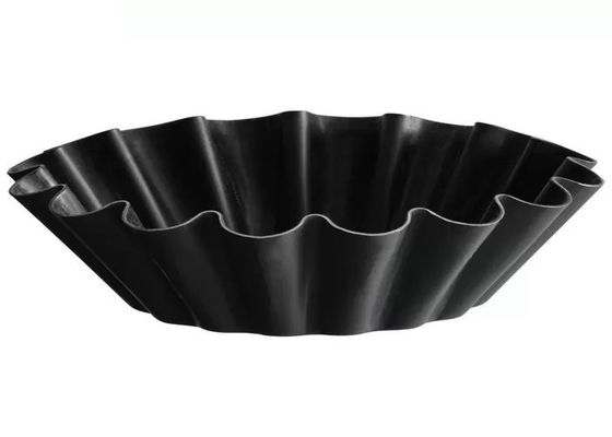 Foodservice NSF Telfon αντικολλητική Brioche φορμών Cupcake αλουμινίου μίνι Fluted φόρμα τηγανιών κέικ