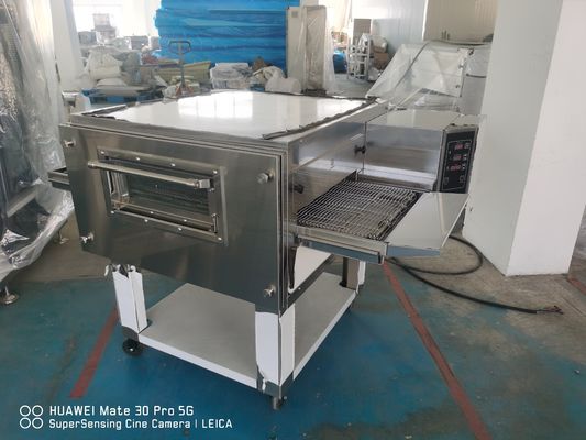 380v φούρνος μεταφορέων φούρνων PS3240 Ventless γεφυρών αρτοποιείων για την πίτσα ντόμινο Pizzahut