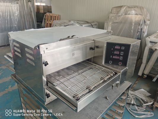 380v φούρνος μεταφορέων φούρνων PS3240 Ventless γεφυρών αρτοποιείων για την πίτσα ντόμινο Pizzahut