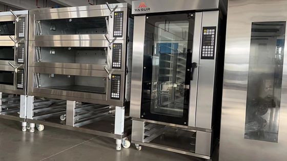 Φούρνος 40X60cm μεταφοράς αρτοποιείων δέκα δίσκων που χτίζεται για Breadtalk